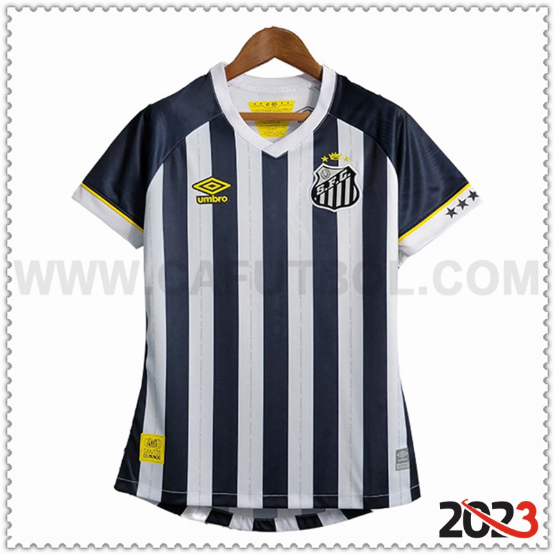 Segunda Camiseta Futbol Santos Mujer 2023 2024