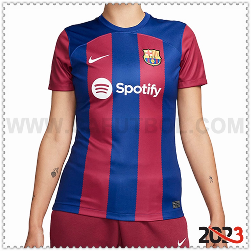 Primera Camiseta Futbol FC Barcelona Mujer 2023 2024