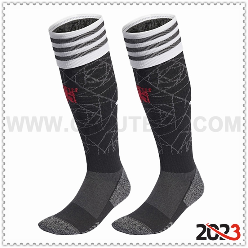 Primera Calcetines de Futbol Manchester United 2023 2024