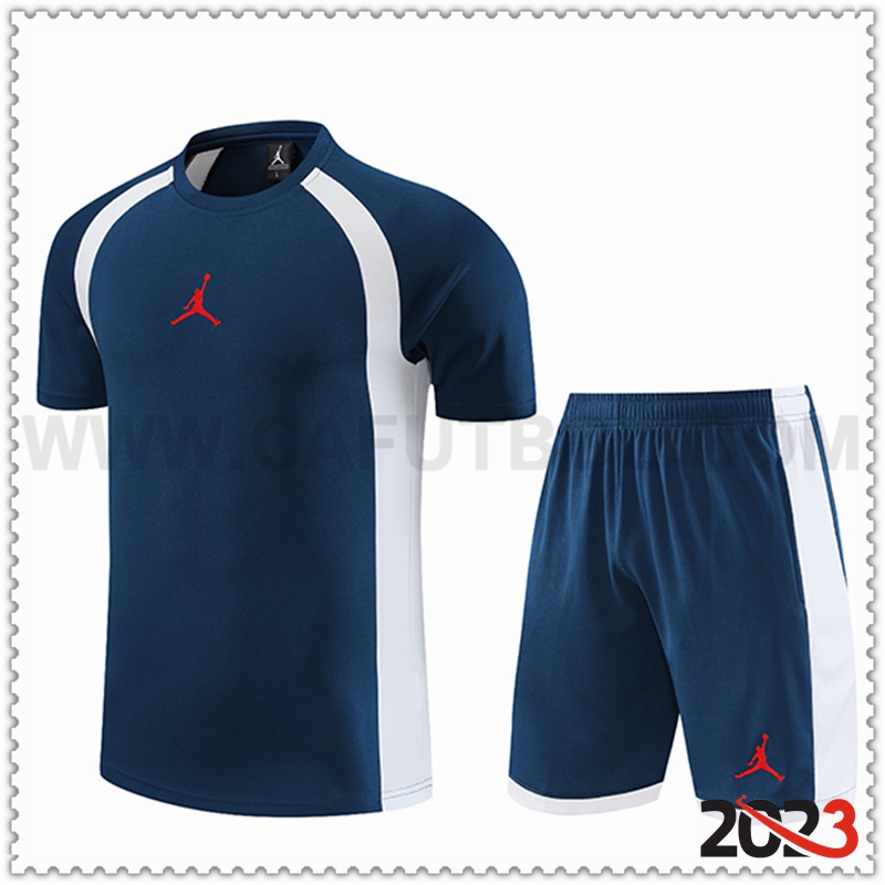 Camiseta Entrenamiento + Cortos Jordan Azul marino 2023 2024
