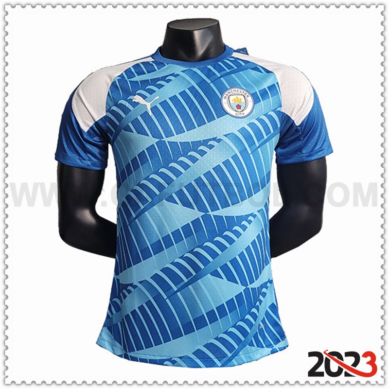 Camiseta Entrenamiento Manchester City Azul 2023 2024
