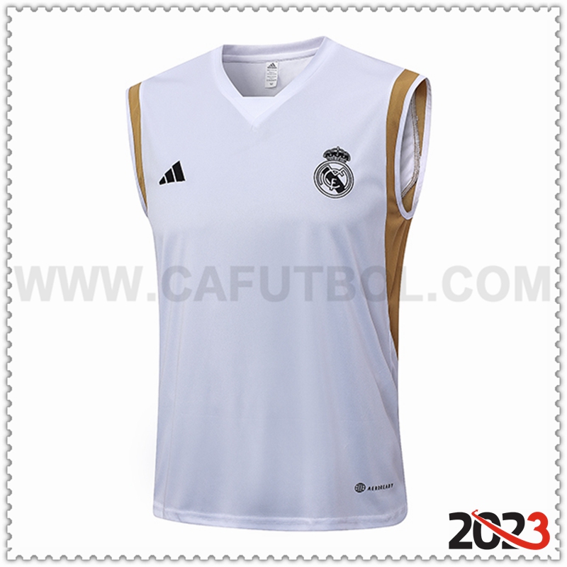 Chalecos De Futbol Real Madrid Blanco 2023 2024 -04