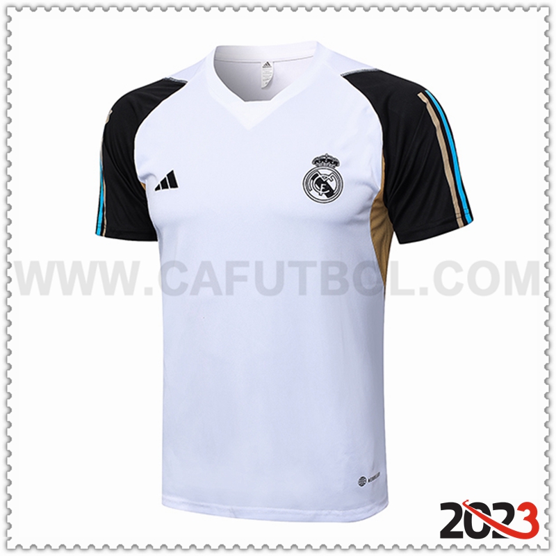 Camiseta Entrenamiento Real Madrid Blanco 2023 2024 -04