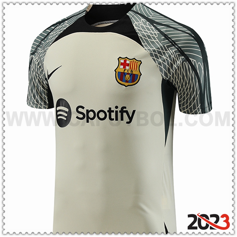 Camiseta Entrenamiento FC Barcelona Verde 2023 2024 -04