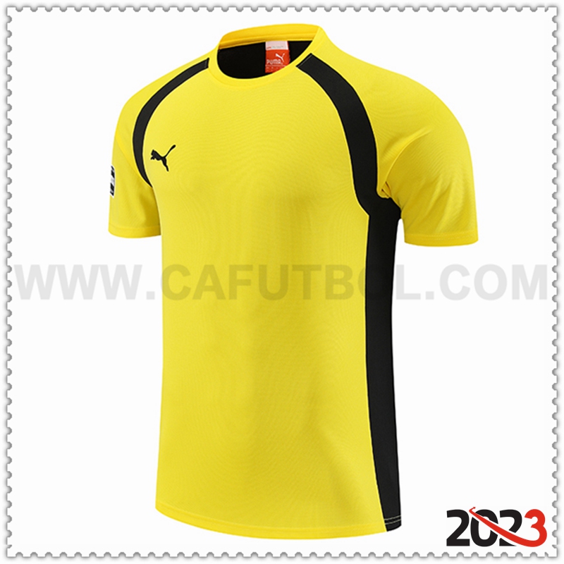 Camiseta Entrenamiento Puma Amarillo 2023 2024