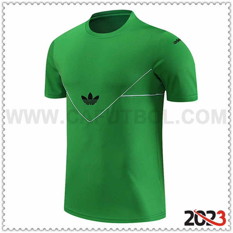 Camiseta Entrenamiento Adidas Verde 2023 2024