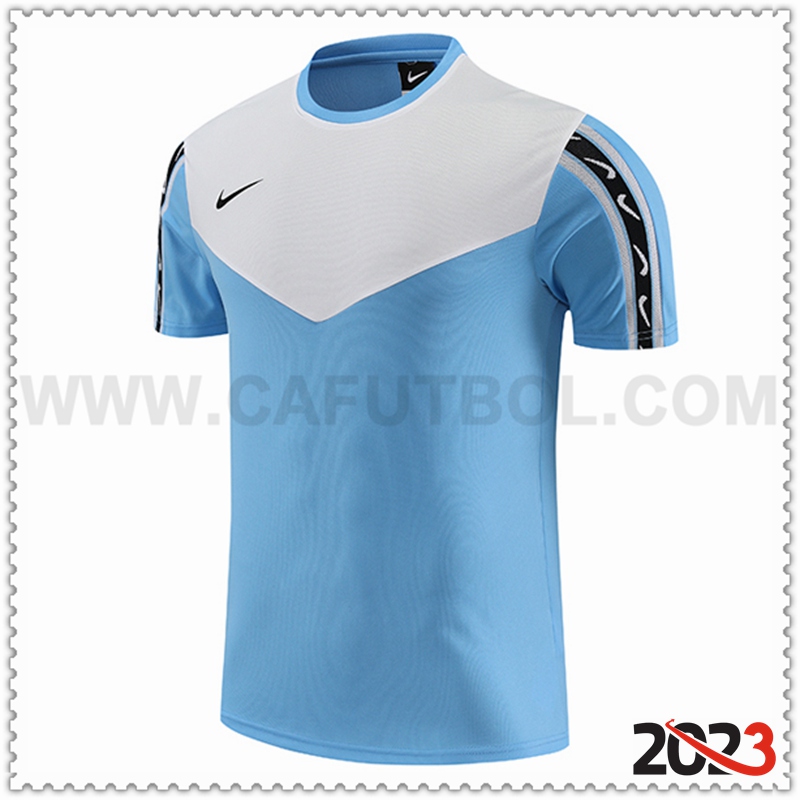 Camiseta Entrenamiento Nike Azul/Blanco 2023 2024