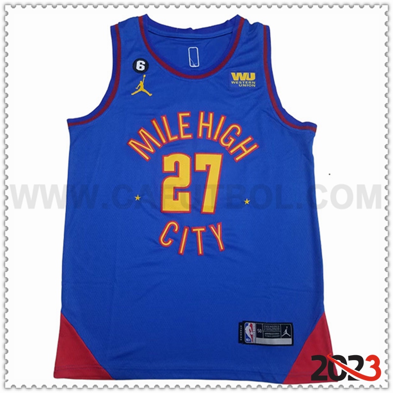 Camisetas Denver Nuggets (MURRAY #27) 2023/24 Azul