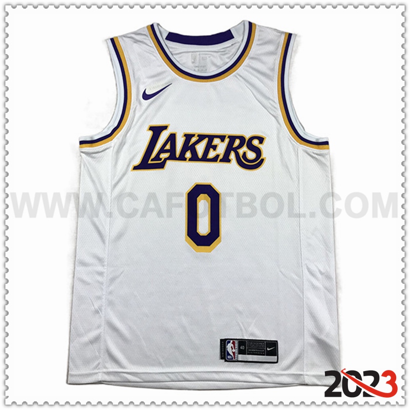 Camisetas Los Angeles Lakers (KUZMA #0) 2023/24 Blanco