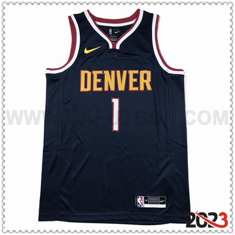 Camisetas Denver Nuggets (PORTER JR #1) 2023/24 Azul marino