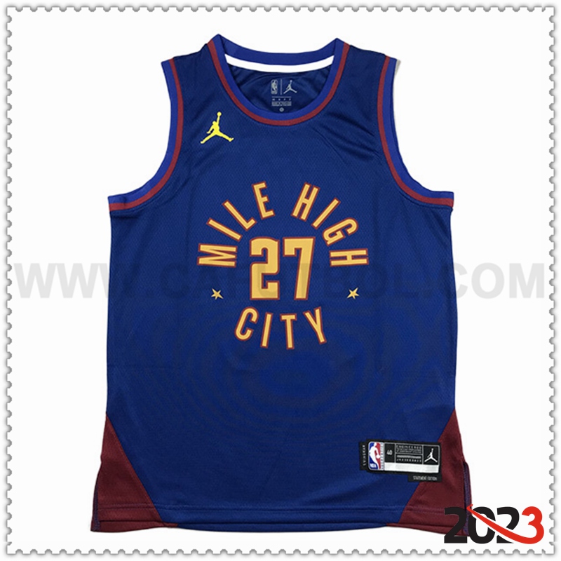 Camisetas Denver Nuggets (MURRAY #27) 2023/24 Azul -02