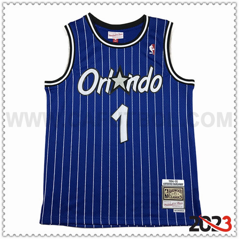 Camisetas Orlando Magic (HARDAWAY #1) 2023/24 Azul/Blanco