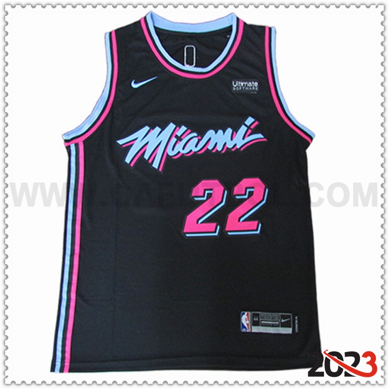 Camisetas Miami Heat (BUTLER #22) 2023/24 Negro