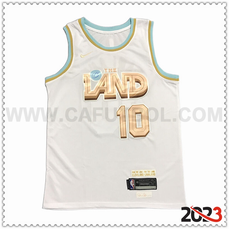 Camisetas Cleveland Cavaliers (GARLAND #10) 2023/24 Blanco -02