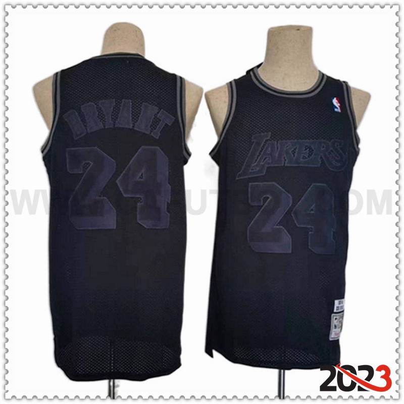 Camisetas Los Angeles Lakers (BRYANT #24) 2023/24 Negro -03