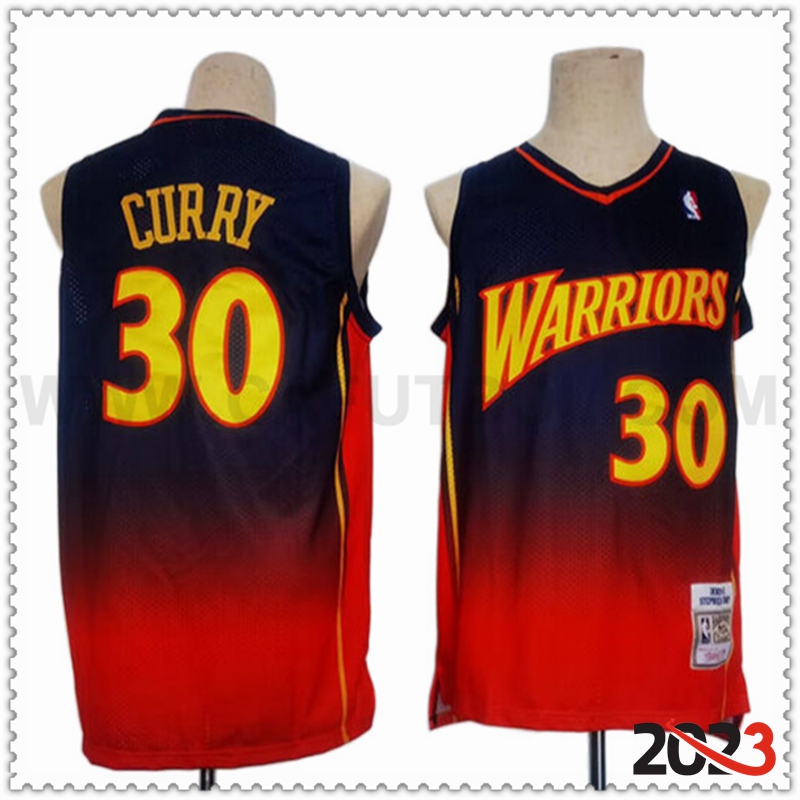 Camisetas Golden State Warriors (CURRY #30) 2023/24 Rojo/Negro