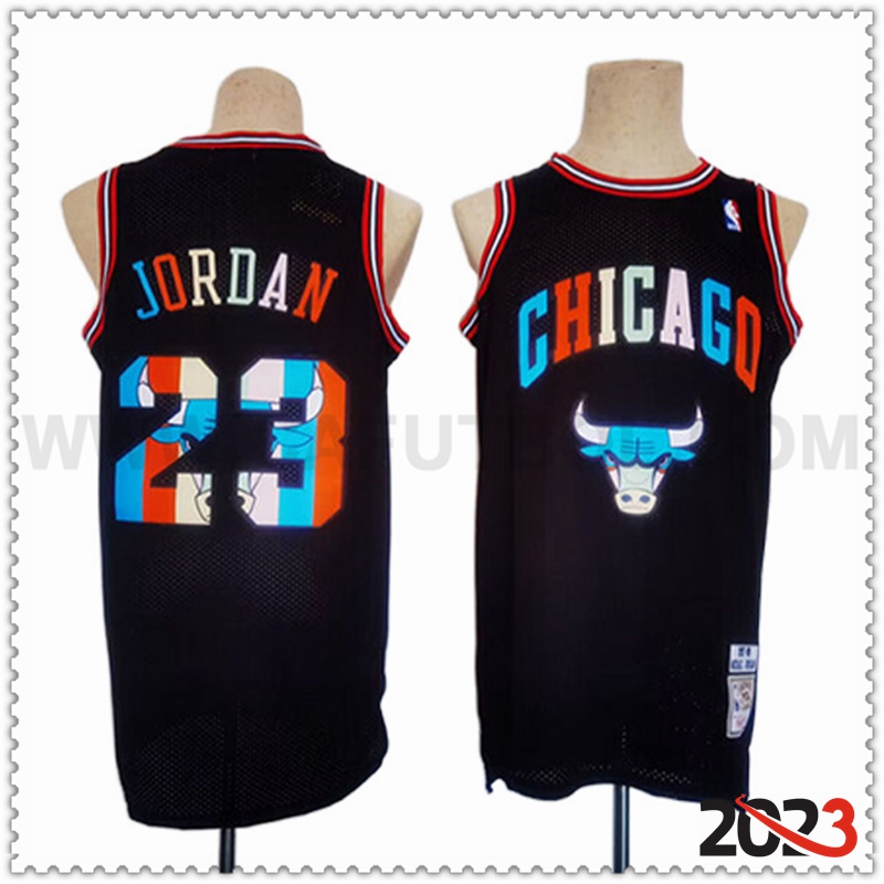 Camisetas Chicago Bulls (JORDAN #23) 2023/24 Negro -03