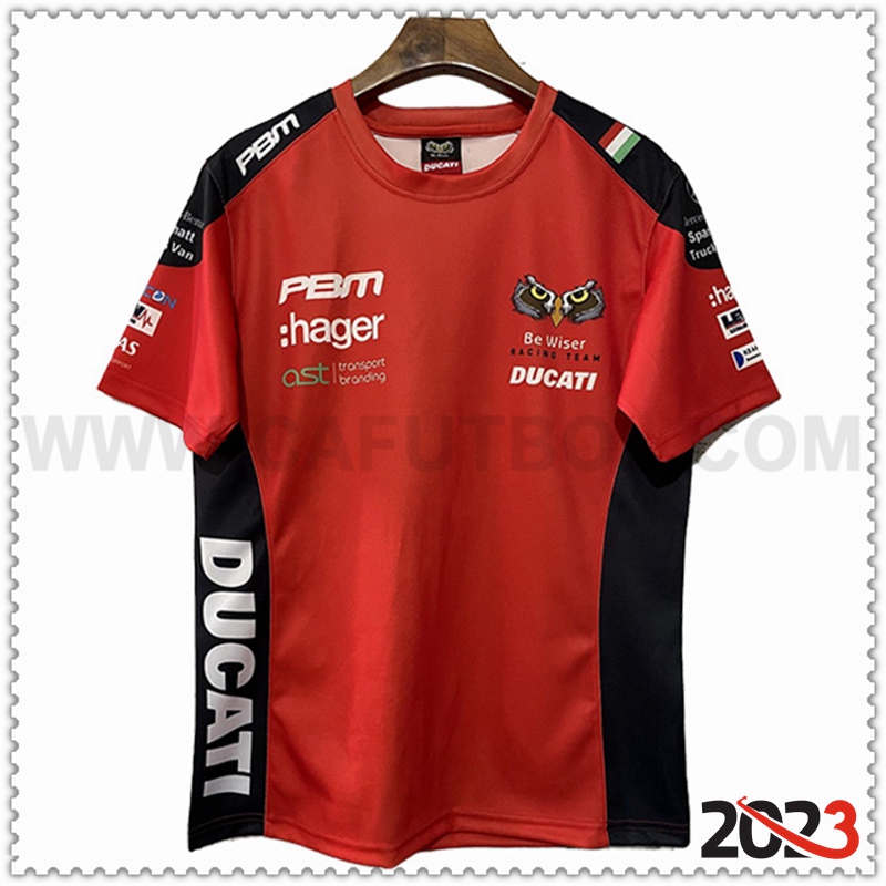Camiseta de manga corta F1 Ducati Team Rojo 2023