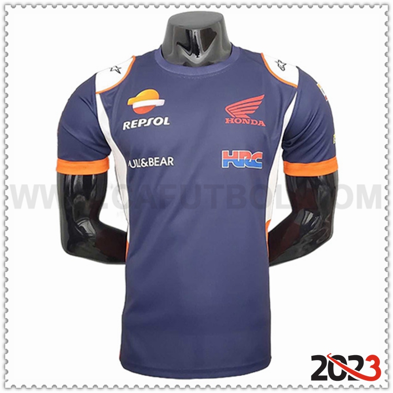 Camiseta de manga corta F1 Honda Team Azul marino 2023