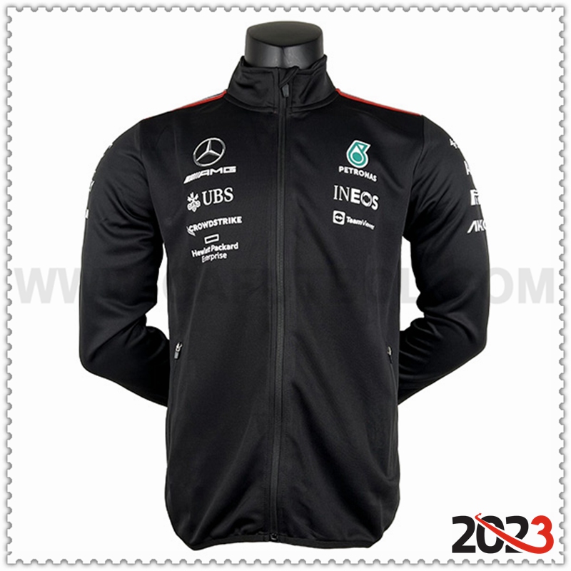 Chaquetas F1 Mercedes Benz Team Negro 2023