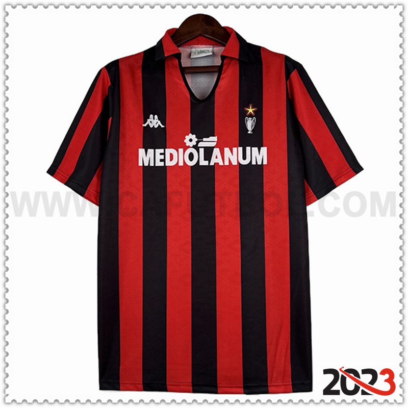 Primera Camiseta Retro AC Milan 1989/1990