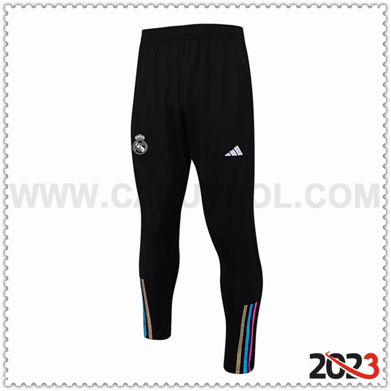 Pantalon Entrenamiento Real Madrid Negro 2023 2024