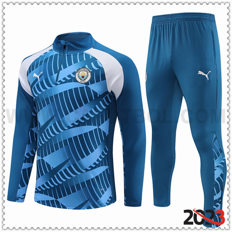 Chandal Futbol Manchester City Azul 2023 2024