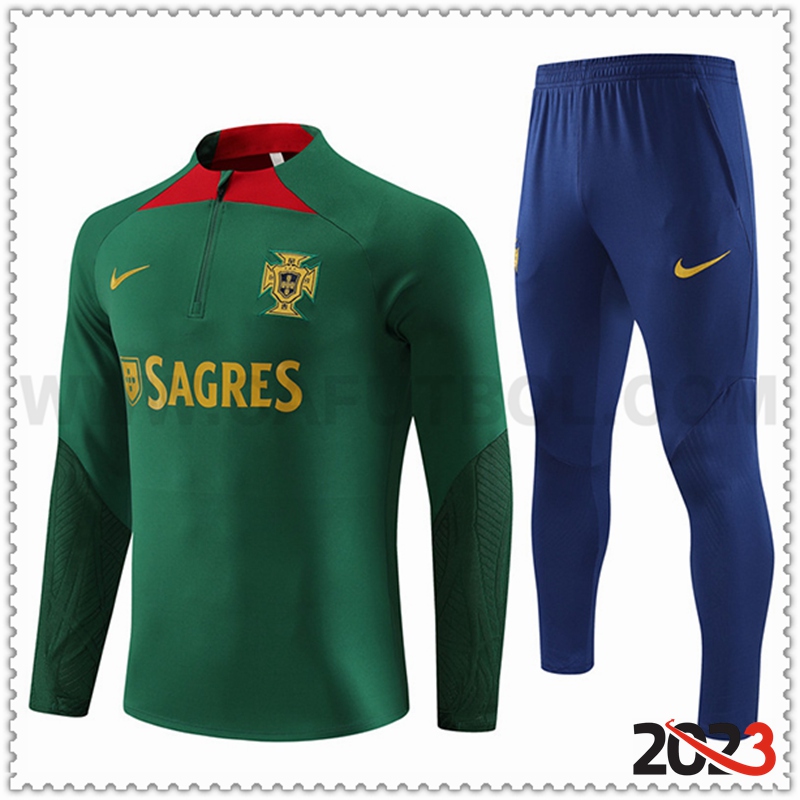 Chandal Futbol Portugal Verde 2023 2024