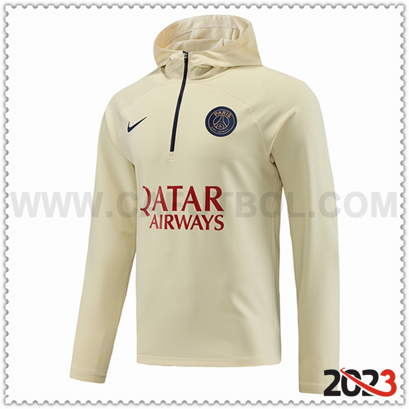 Sudadera Con Capucha PSG Blanco 2023 2024