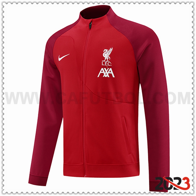 Chaquetas Futbol FC Liverpool Rojo 2023 2024