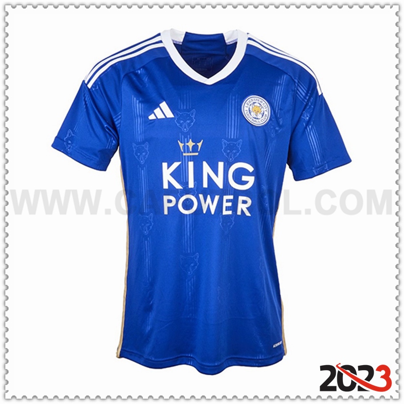 Primera Camiseta Futbol Leicester City 2023 2024