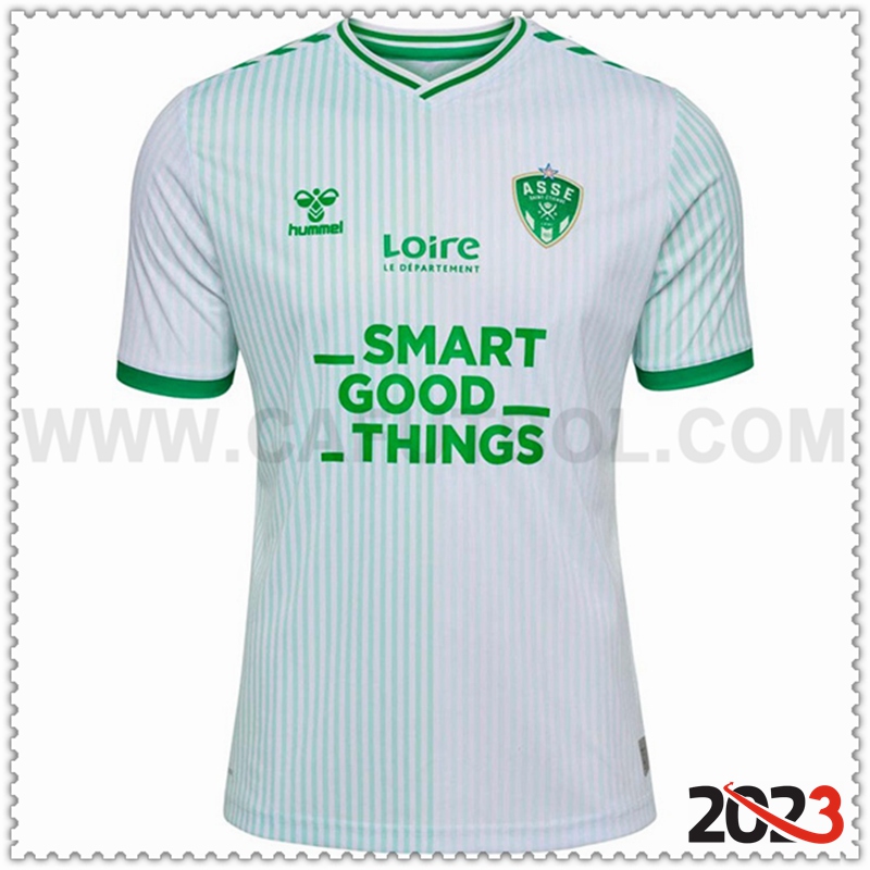 Segunda Camiseta Futbol AS St Etienne 2023 2024