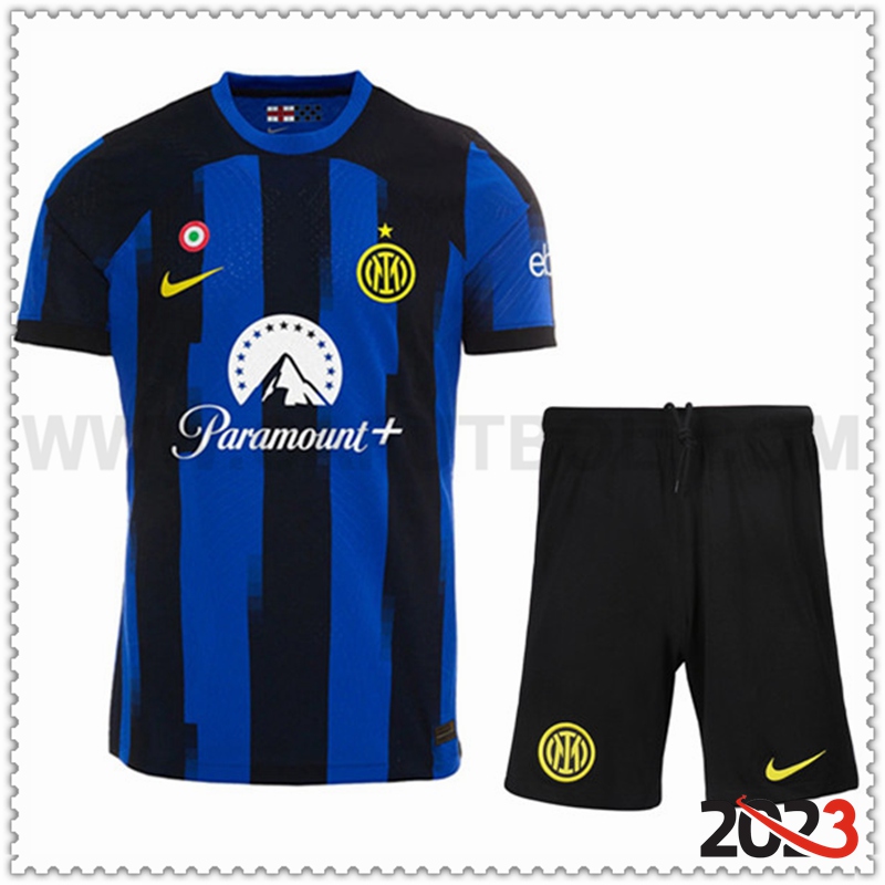 Primera Equipacion del Inter Milan + Pantalones Cortos 2023 2024