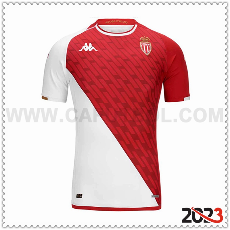 Primera Camiseta Futbol AS Monaco 2023 2024