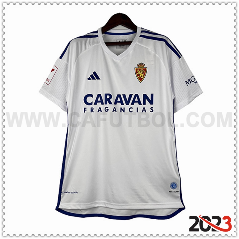 Primera Camiseta Futbol Real Zaragoza 2023 2024