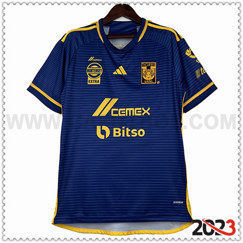 Segunda Camiseta Futbol Tigres UANL 2023 2024