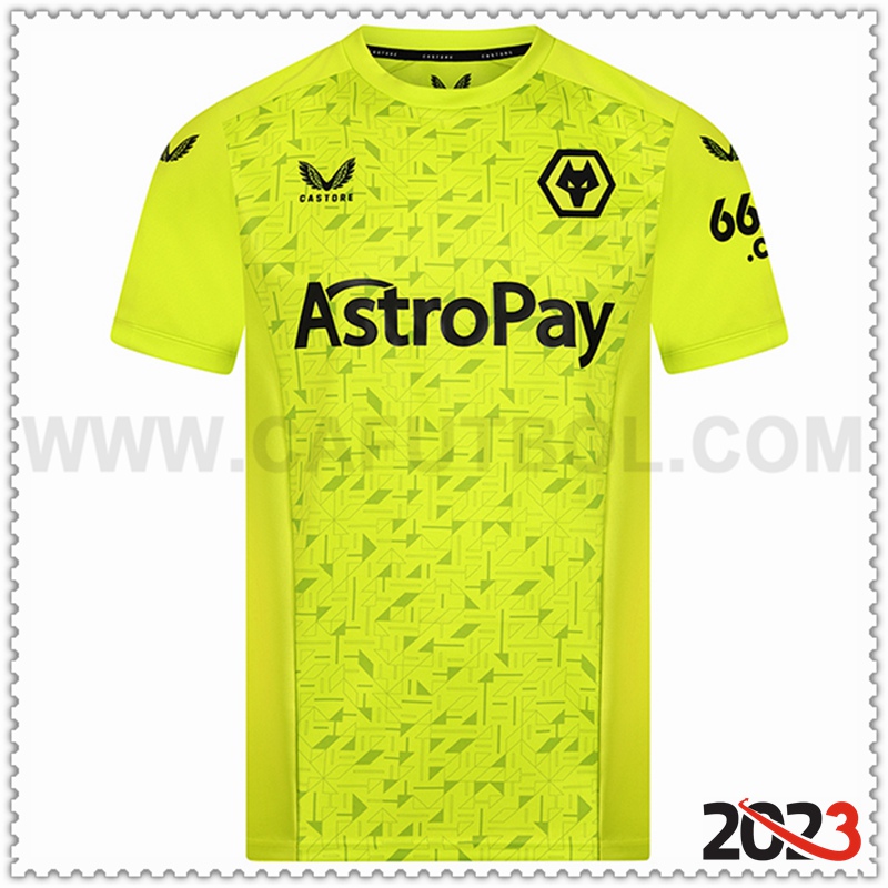 Camiseta Futbol Portero Wolves 2023 2024