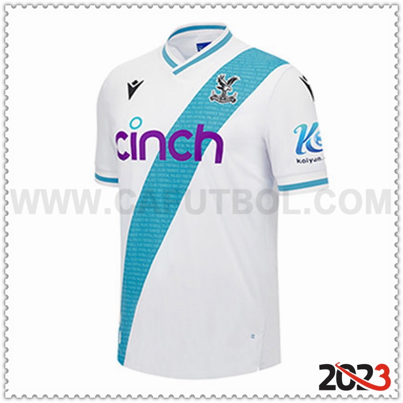 Segunda Camiseta Futbol Crystal Palace 2023 2024