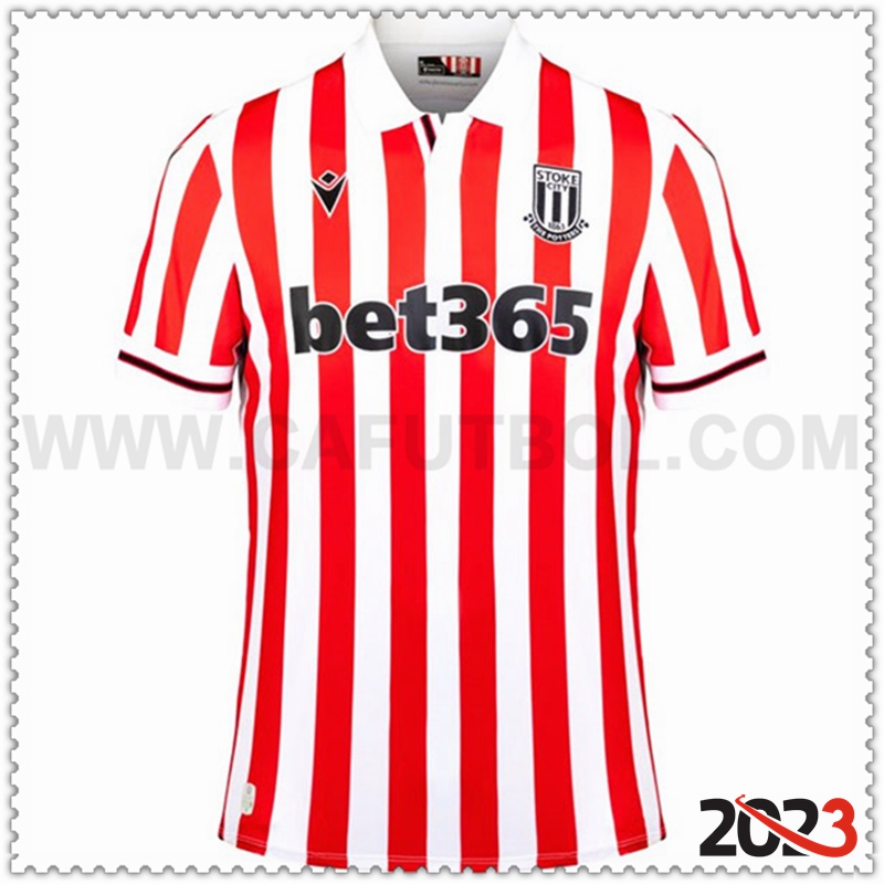 Primera Camiseta Futbol Stoke City 2023 2024