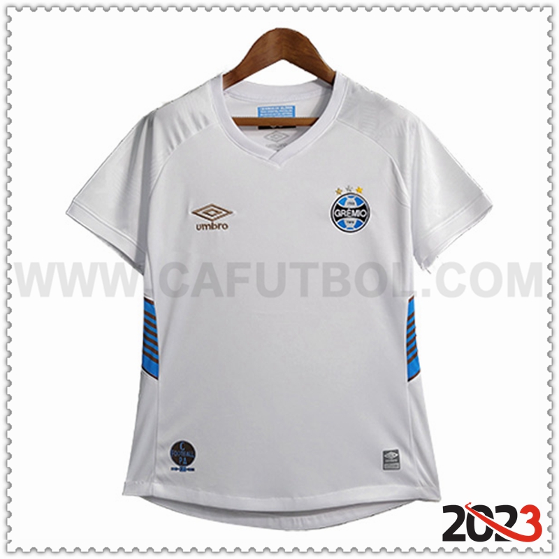 Segunda Camiseta Futbol Gremio Mujer 2023 2024