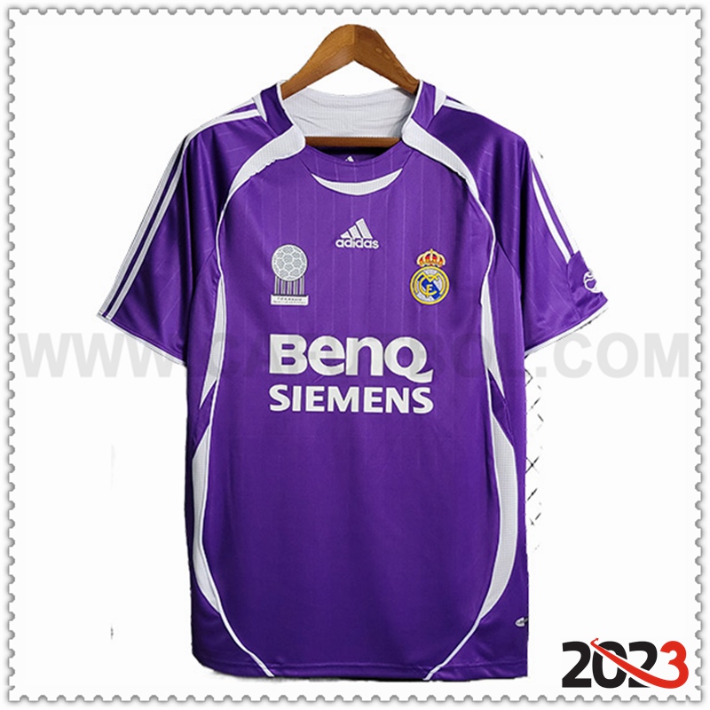 Tercera Camiseta Retro Real Madrid 2006/2007