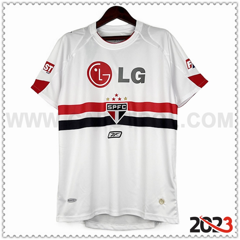 Primera Camiseta Retro Sao Paulo FC 2007/2008