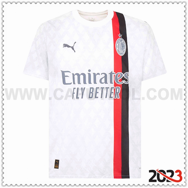 Segunda Camiseta Futbol AC Milan 2023 2024