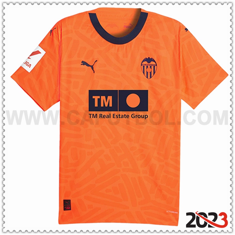 Tercera Camiseta Futbol Valencia CF 2023 2024