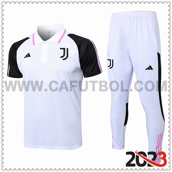 Camiseta Polo Juventus Blanco 2023 2024