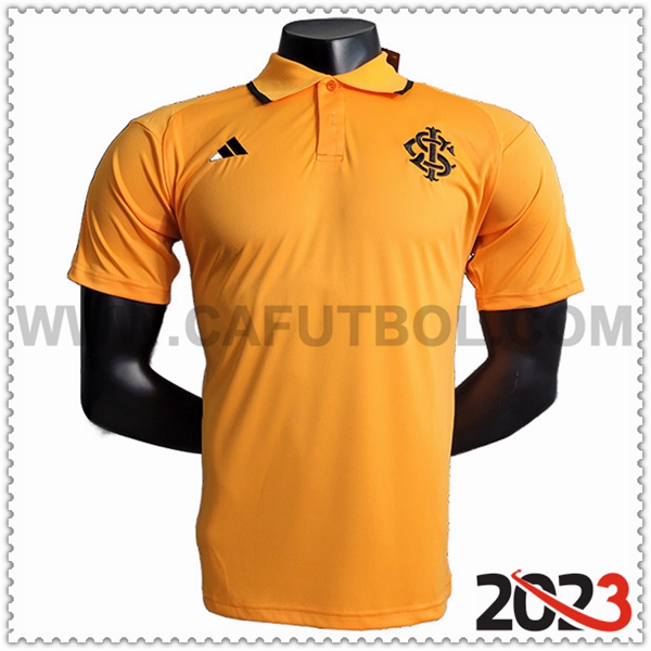 Camiseta Polo Internacional Naranja 2023 2024