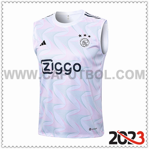 Chalecos de Futbol Ajax Blanco 2023 2024