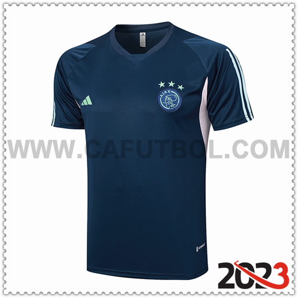 Camiseta Entrenamiento Ajax Azul marino 2023 2024 -02