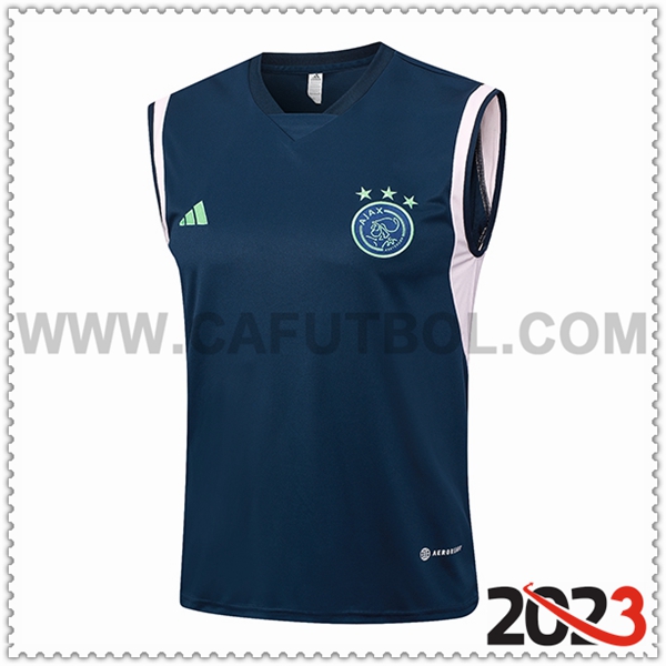 Chalecos de Futbol Ajax Azul marino 2023 2024