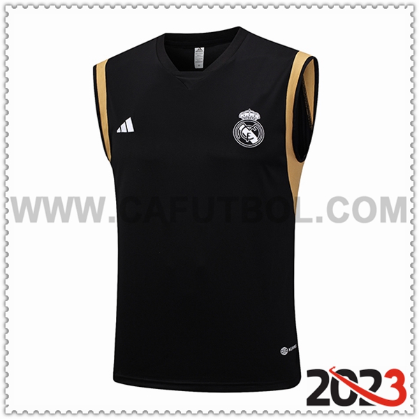 Chalecos de Futbol Real Madrid Negro 2023 2024 -03